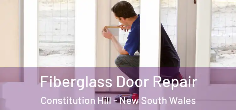 Fiberglass Door Repair Constitution Hill - New South Wales