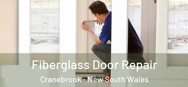 Fiberglass Door Repair Cranebrook - New South Wales