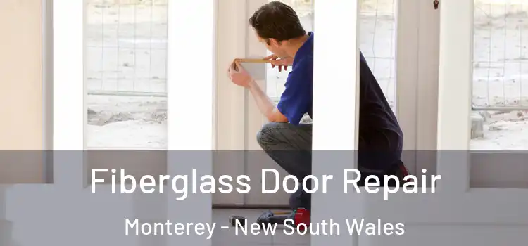 Fiberglass Door Repair Monterey - New South Wales