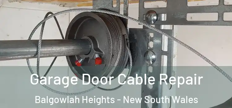 Garage Door Cable Repair Balgowlah Heights - New South Wales