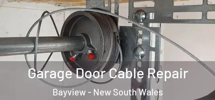 Garage Door Cable Repair Bayview - New South Wales