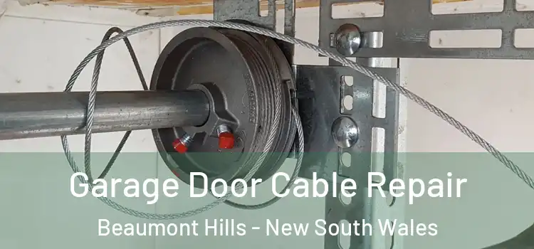 Garage Door Cable Repair Beaumont Hills - New South Wales