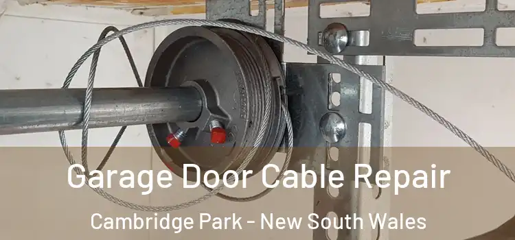 Garage Door Cable Repair Cambridge Park - New South Wales