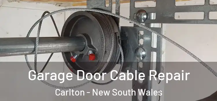 Garage Door Cable Repair Carlton - New South Wales