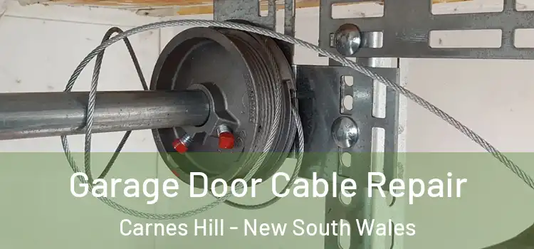 Garage Door Cable Repair Carnes Hill - New South Wales