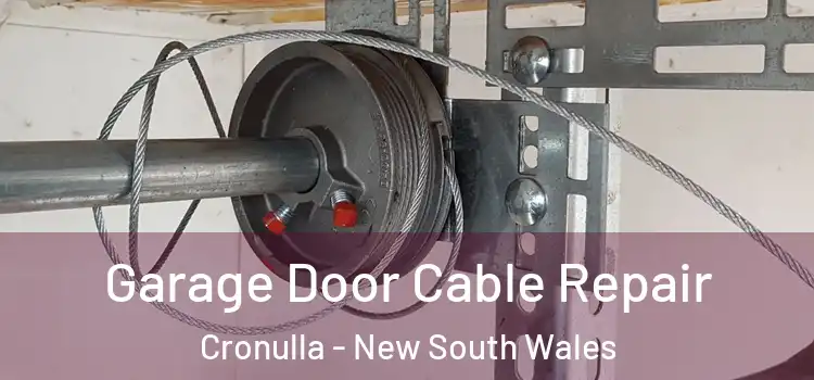 Garage Door Cable Repair Cronulla - New South Wales