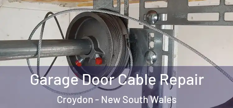 Garage Door Cable Repair Croydon - New South Wales
