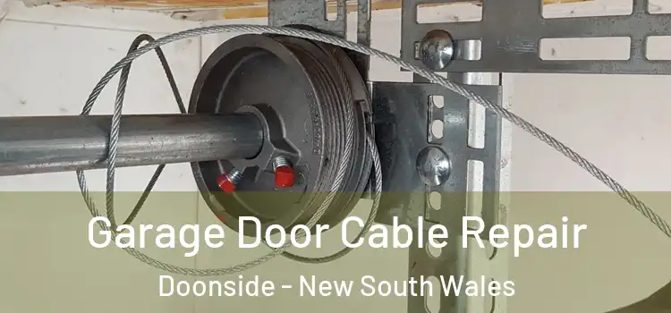 Garage Door Cable Repair Doonside - New South Wales
