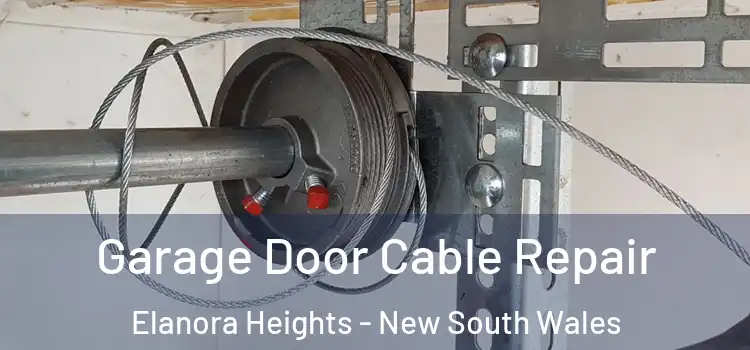 Garage Door Cable Repair Elanora Heights - New South Wales