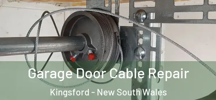 Garage Door Cable Repair Kingsford - New South Wales