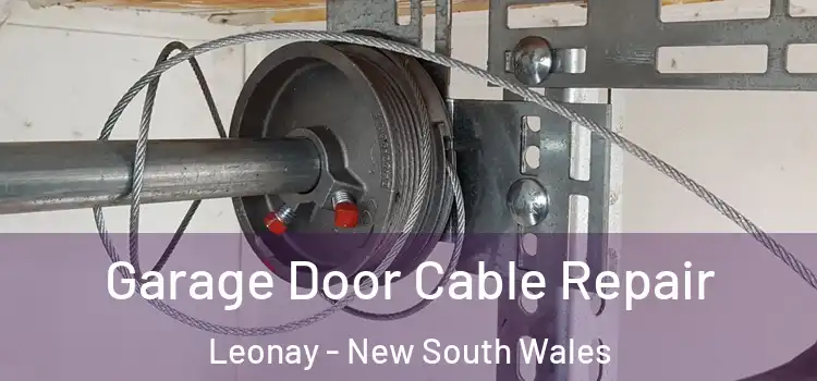 Garage Door Cable Repair Leonay - New South Wales