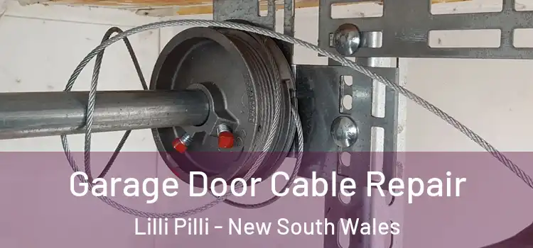 Garage Door Cable Repair Lilli Pilli - New South Wales