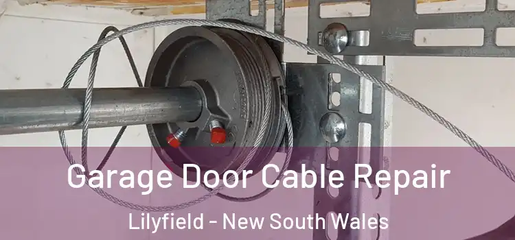 Garage Door Cable Repair Lilyfield - New South Wales