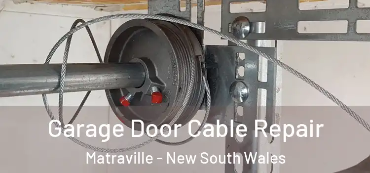 Garage Door Cable Repair Matraville - New South Wales