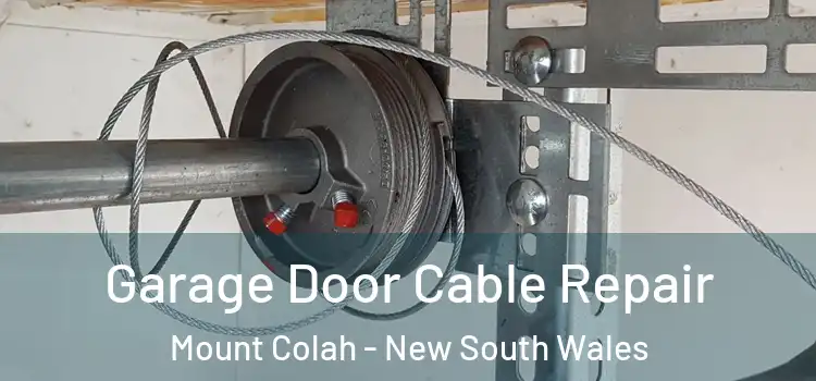 Garage Door Cable Repair Mount Colah - New South Wales