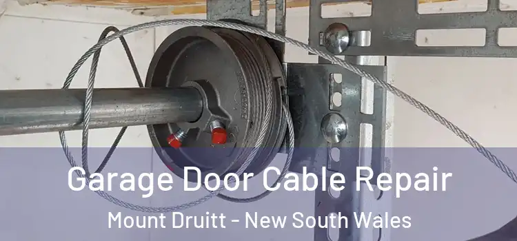Garage Door Cable Repair Mount Druitt - New South Wales