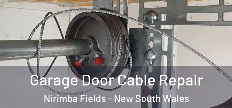 Garage Door Cable Repair Nirimba Fields - New South Wales