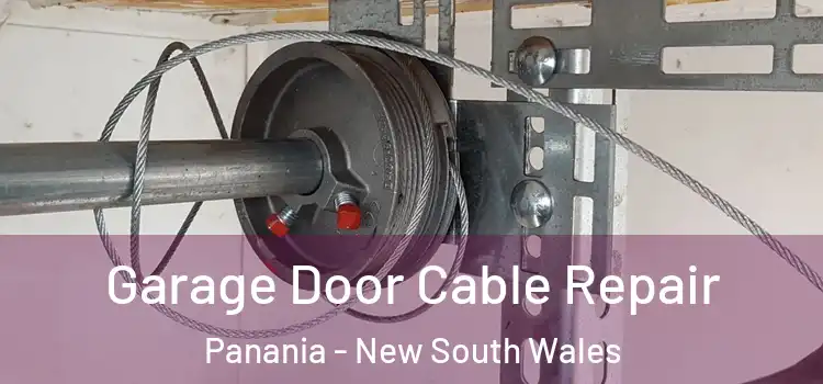 Garage Door Cable Repair Panania - New South Wales
