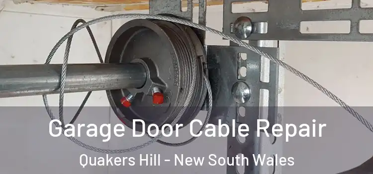Garage Door Cable Repair Quakers Hill - New South Wales