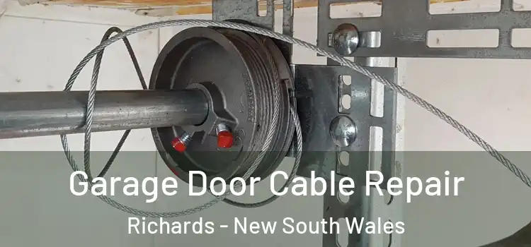 Garage Door Cable Repair Richards - New South Wales