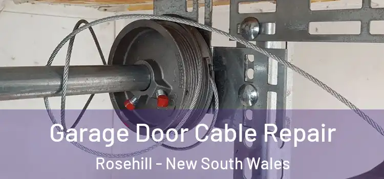 Garage Door Cable Repair Rosehill - New South Wales