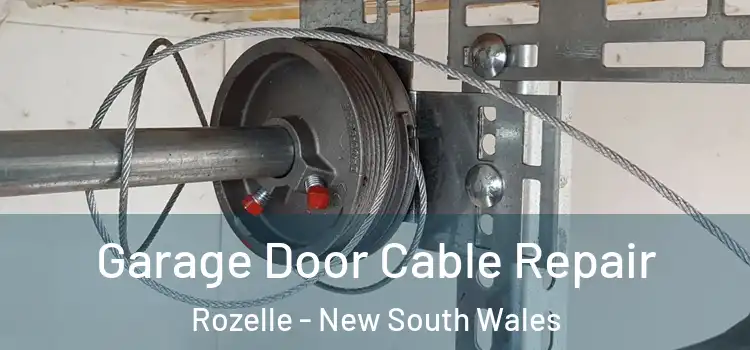 Garage Door Cable Repair Rozelle - New South Wales