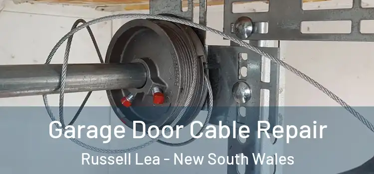 Garage Door Cable Repair Russell Lea - New South Wales