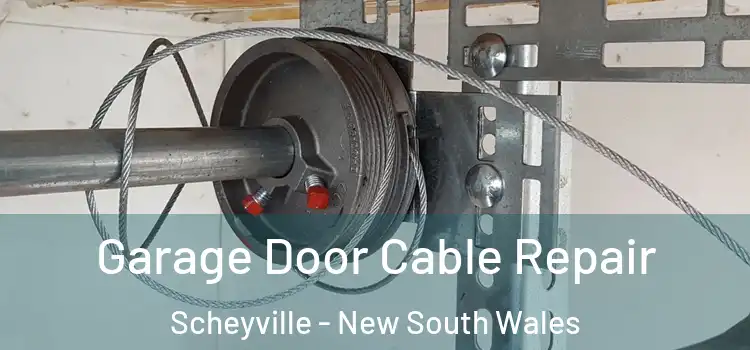 Garage Door Cable Repair Scheyville - New South Wales