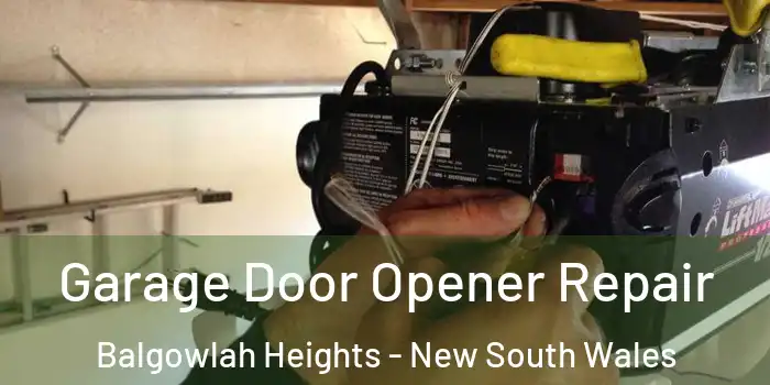 Garage Door Opener Repair Balgowlah Heights - New South Wales