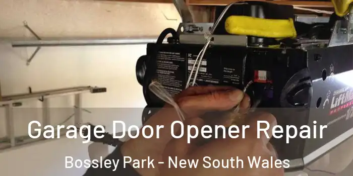 Garage Door Opener Repair Bossley Park - New South Wales