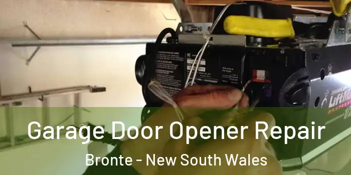 Garage Door Opener Repair Bronte - New South Wales