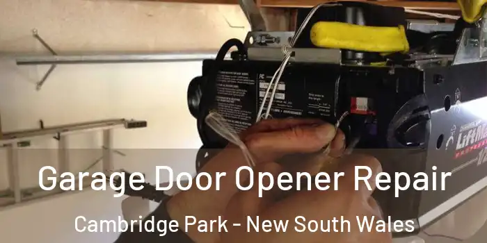 Garage Door Opener Repair Cambridge Park - New South Wales