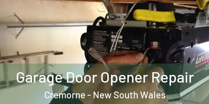 Garage Door Opener Repair Cremorne - New South Wales