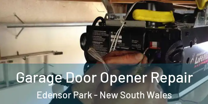 Garage Door Opener Repair Edensor Park - New South Wales