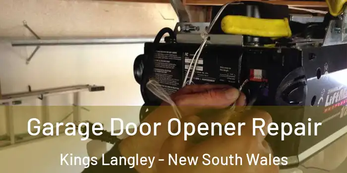 Garage Door Opener Repair Kings Langley - New South Wales