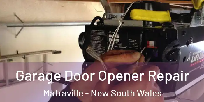 Garage Door Opener Repair Matraville - New South Wales