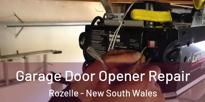 Garage Door Opener Repair Rozelle - New South Wales