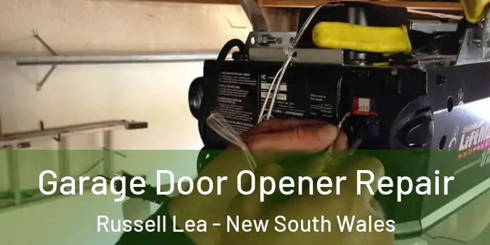 Garage Door Opener Repair Russell Lea - New South Wales