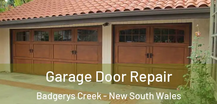 Garage Door Repair Badgerys Creek - New South Wales