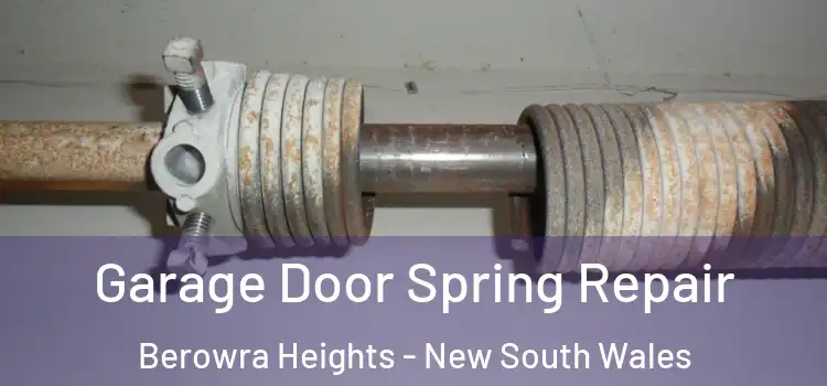 Garage Door Spring Repair Berowra Heights - New South Wales