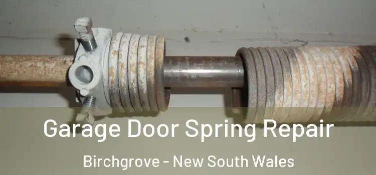 Garage Door Spring Repair Birchgrove - New South Wales