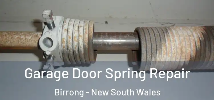 Garage Door Spring Repair Birrong - New South Wales