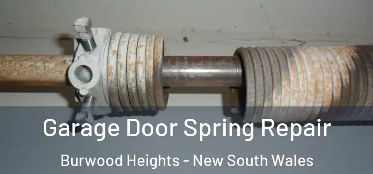 Garage Door Spring Repair Burwood Heights - New South Wales