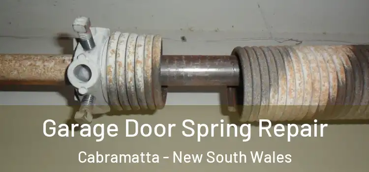 Garage Door Spring Repair Cabramatta - New South Wales