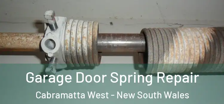 Garage Door Spring Repair Cabramatta West - New South Wales