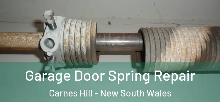 Garage Door Spring Repair Carnes Hill - New South Wales