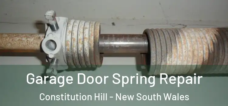 Garage Door Spring Repair Constitution Hill - New South Wales