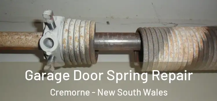 Garage Door Spring Repair Cremorne - New South Wales