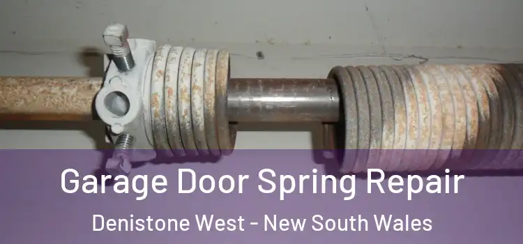 Garage Door Spring Repair Denistone West - New South Wales