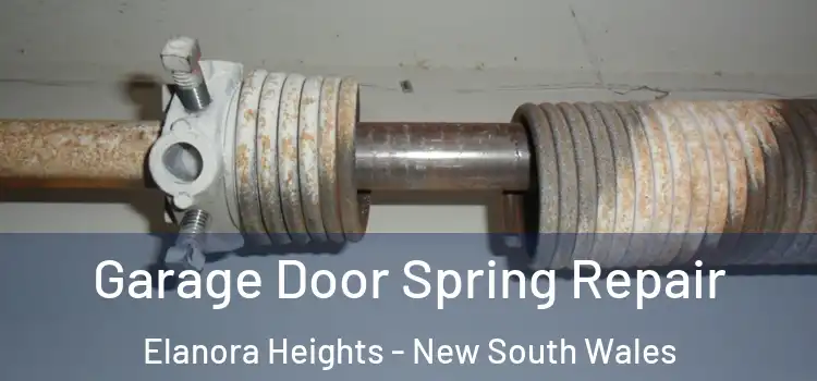 Garage Door Spring Repair Elanora Heights - New South Wales